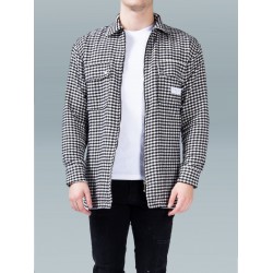  - 21 - XPLCT STUDIOS FLANEL SHIRT - WHITE